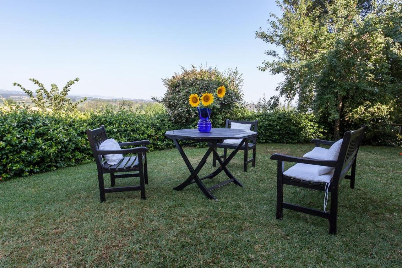Ferienwohnung Poggio Vaccaio Casa Alba Binami Exterior foto