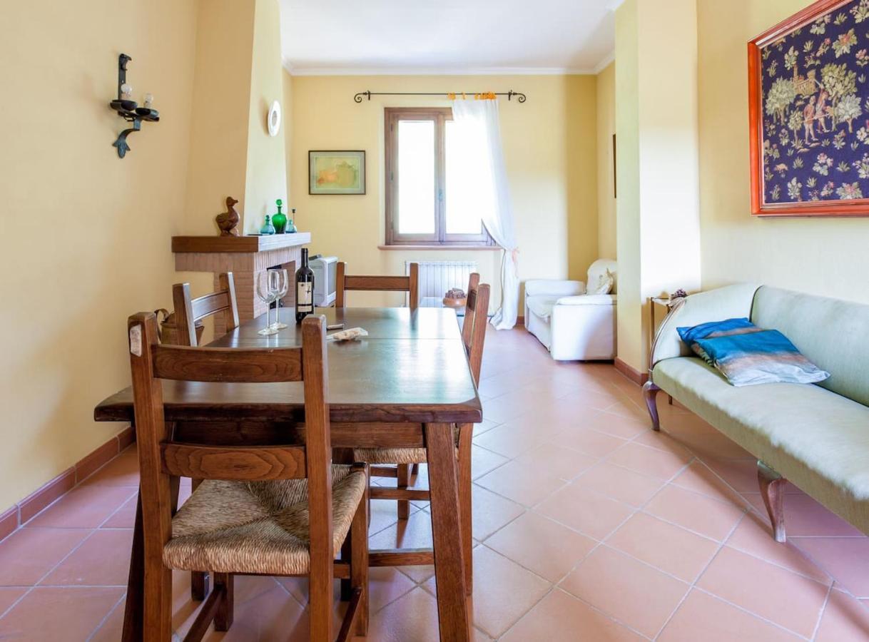 Ferienwohnung Poggio Vaccaio Casa Alba Binami Exterior foto