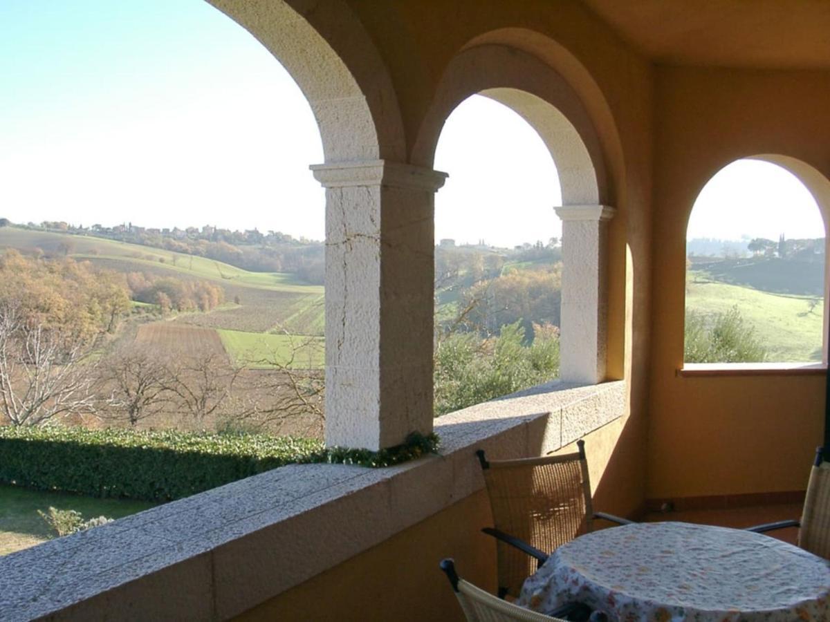 Ferienwohnung Poggio Vaccaio Casa Alba Binami Exterior foto
