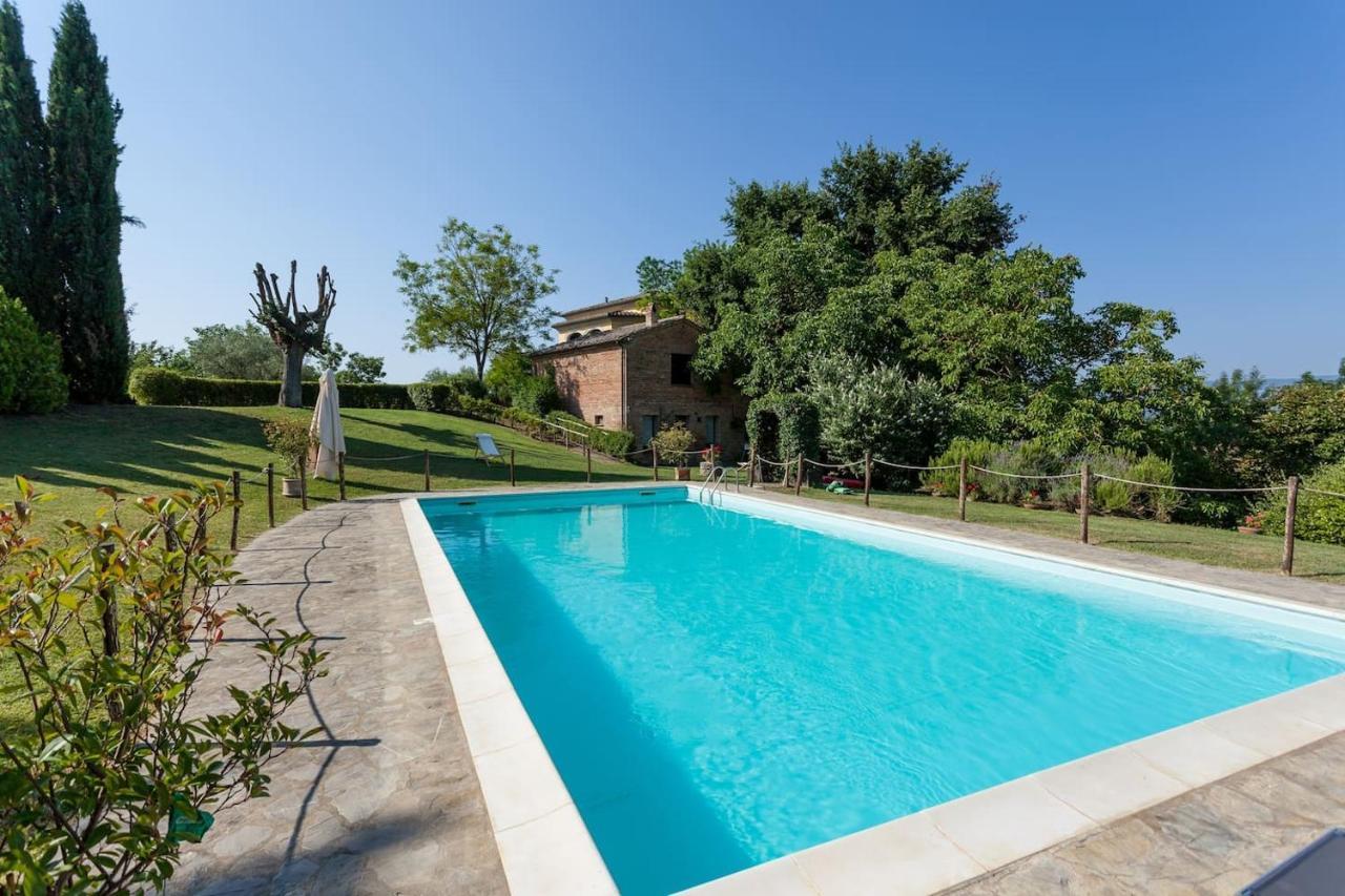 Ferienwohnung Poggio Vaccaio Casa Alba Binami Exterior foto
